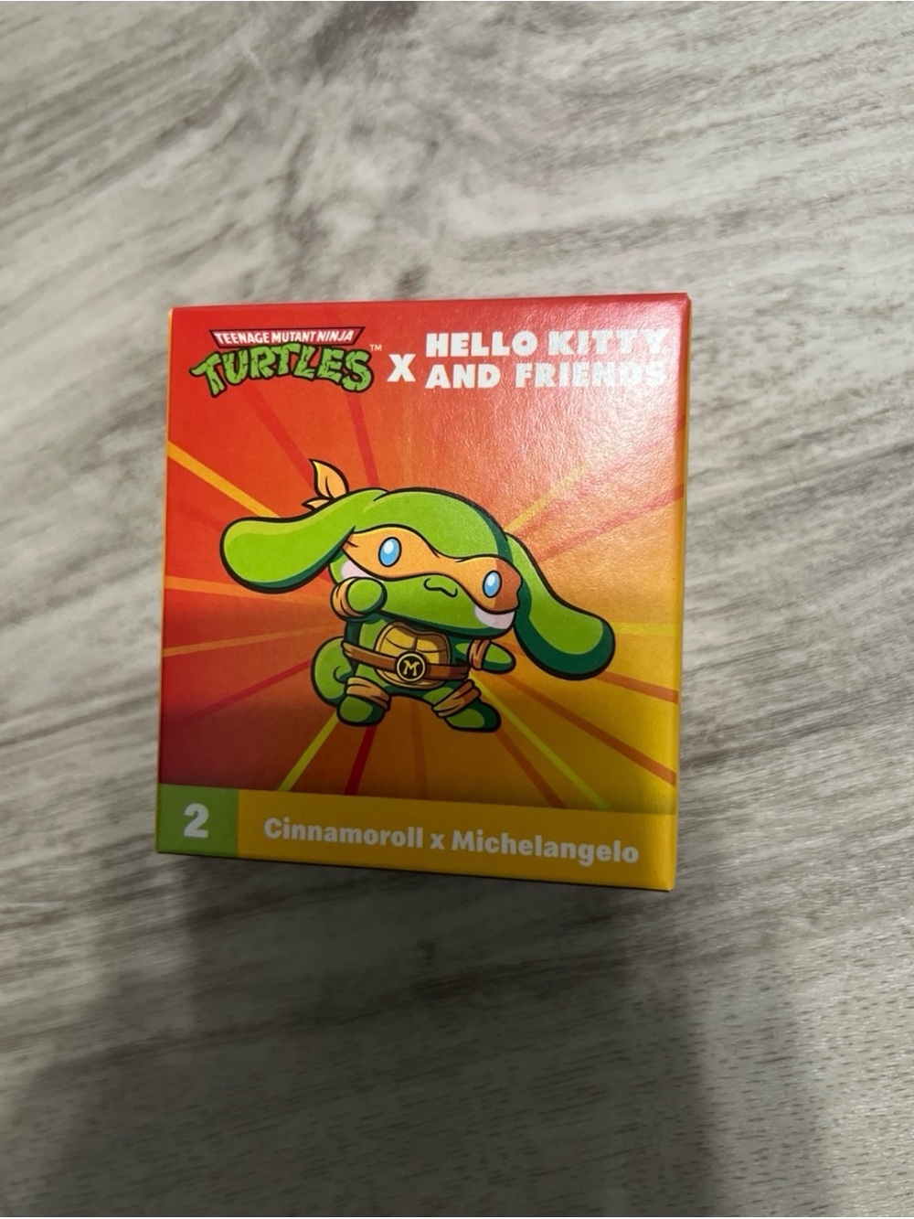 Sanrio x TMNT Cinnamoroll Michelangelo McDonald’s Toy NEW Sealed